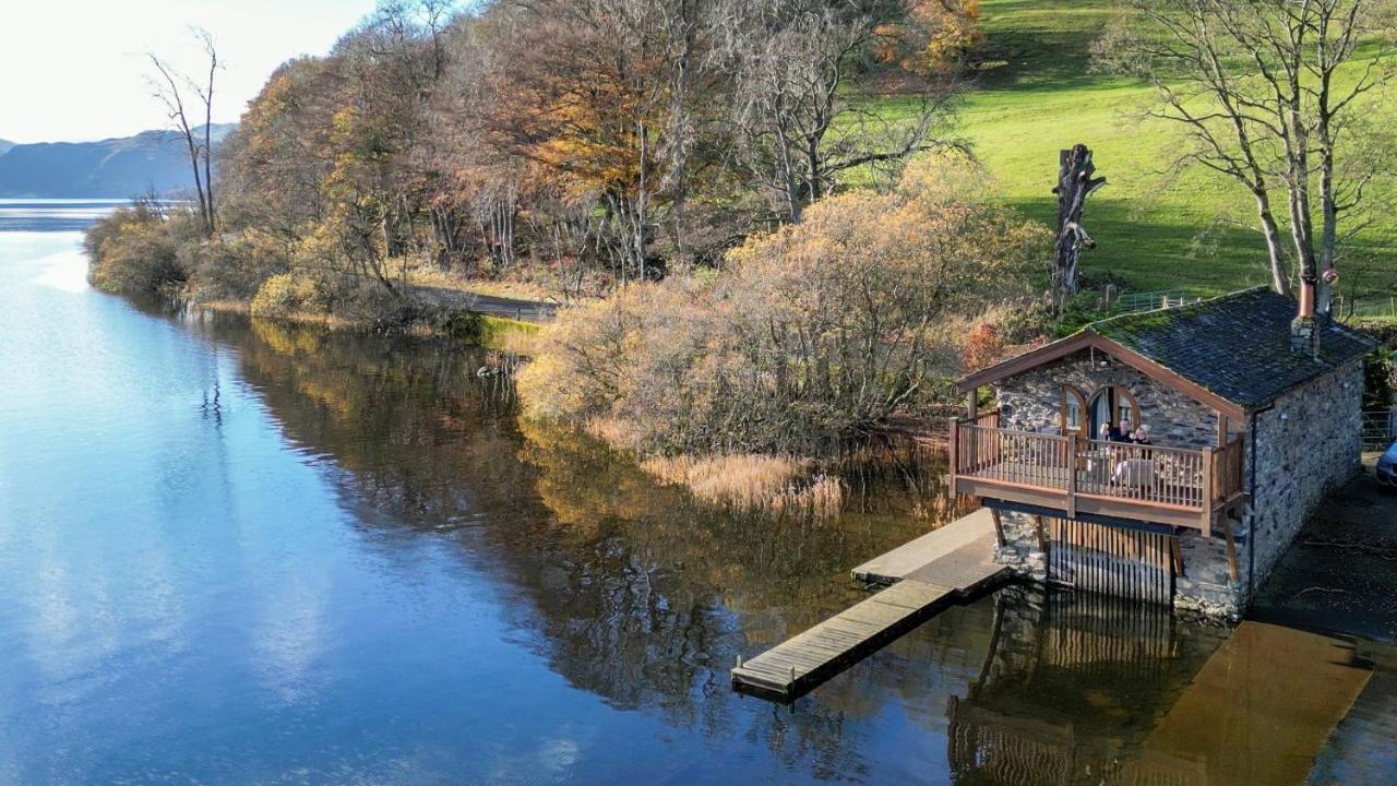 Duke Of Portland Boathouse On The Shore Of Lake Ullswater Ideal For A Romantic Break Pooley Bridge Dış mekan fotoğraf